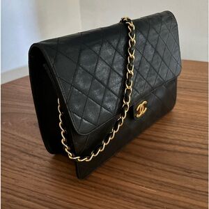 Chanel black purse